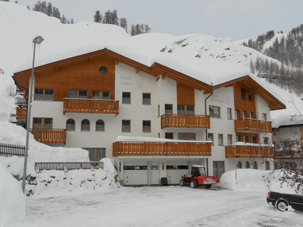 Апартаменты Haus Gentiana Замнаун Экстерьер фото