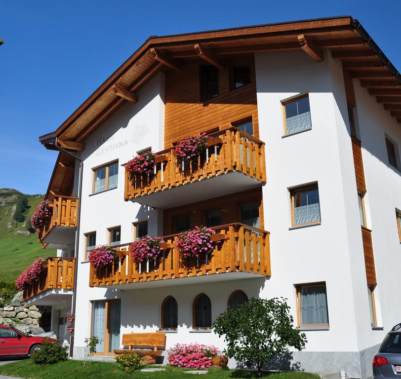 Апартаменты Haus Gentiana Замнаун Экстерьер фото